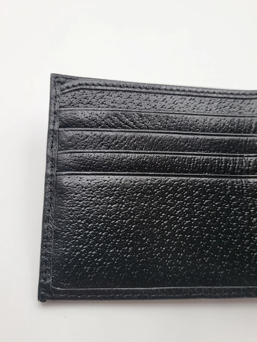 Gucci Black Leather Ophidia Web Bi-fold Wallet..834271.